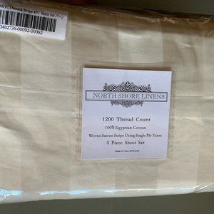 1200 Thread count Queen Sheet Set